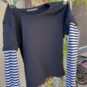 Ashlyn Striped E-Girl Top